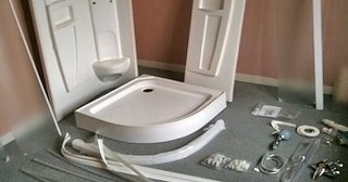 Установка душевой кабины Сосновый Бор, цена от 3017 руб.